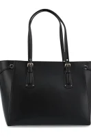 δερμάτινα τσάντα shopper Michael Kors μαύρο